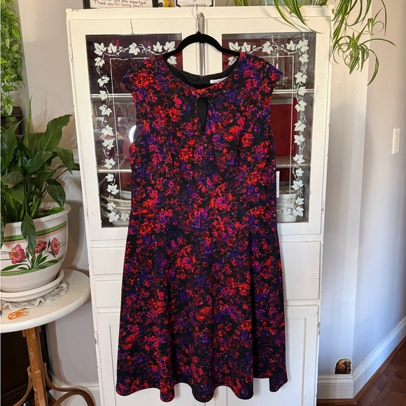 Sabrina Collective Vibrant Floral Party Dress - Picture 2 of 4